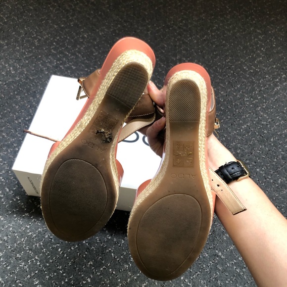 Aldo platform espadrille sandals - Picture 5 of 6